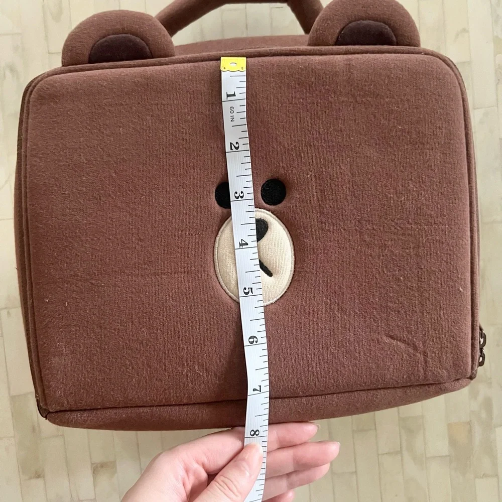 Line friends Brown Bear cosmetic Bag